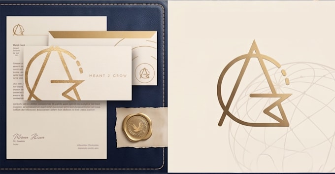 design an elegant brand identity
