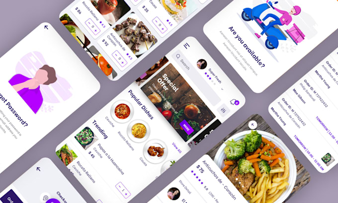 do professional mobile app UI UX design web app design
