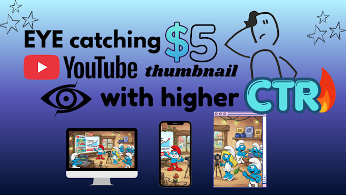 create a higher ctr youtube thumbnail
