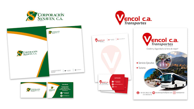 design modern logo and brand identity