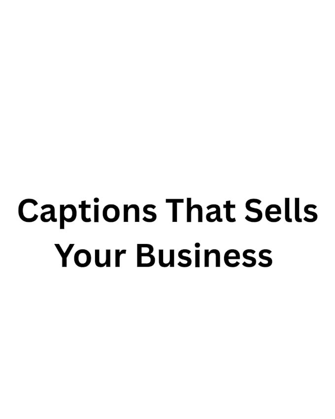 write engaging captions and copywriting