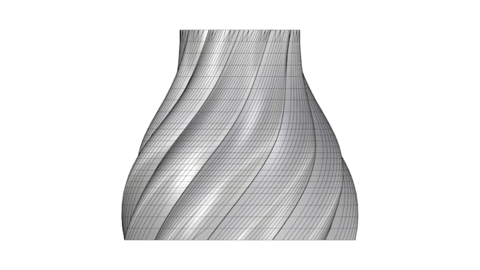 create 3d parametric design, modelling in grasshopper and rhino
