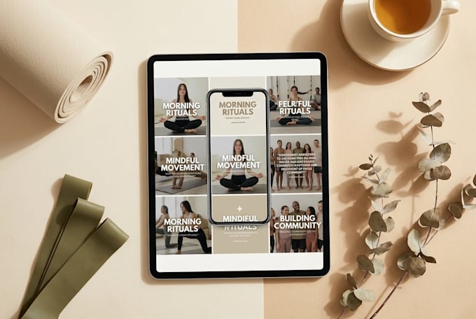 design professional canva templates for instagram branding