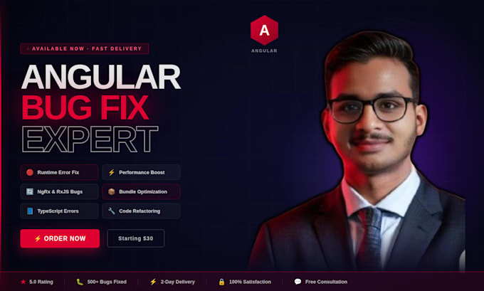 fix angular bugs and optimize your web app for performance and clean code