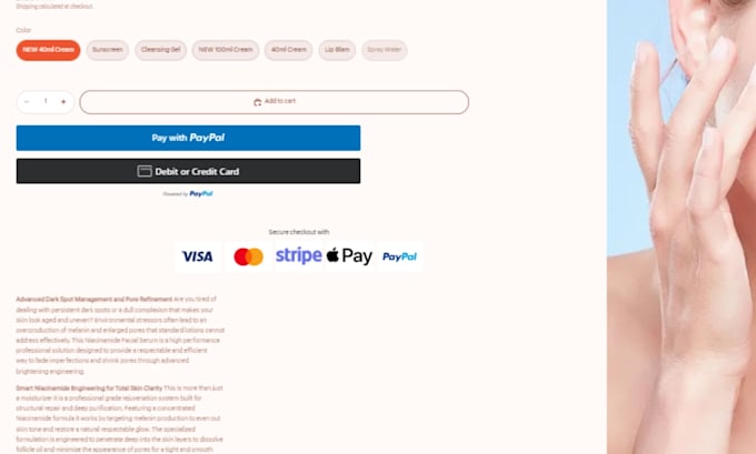 do paypal debit credit card payment gateway on shopify