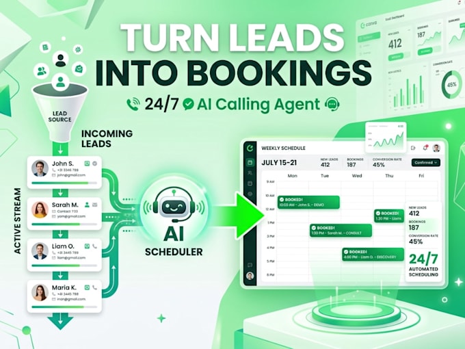 setup ai cold calling voice agent on vapi appointment booking inbound agent crm