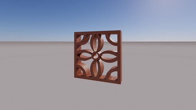 design custom cobogo and breeze block 3d models
