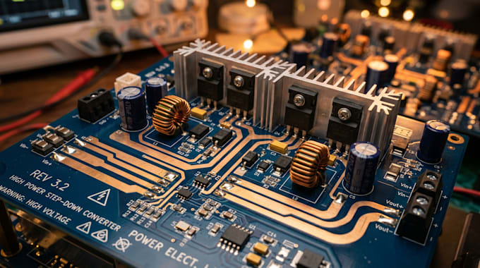 design pcb layout improve buck converter and power electronics circuits