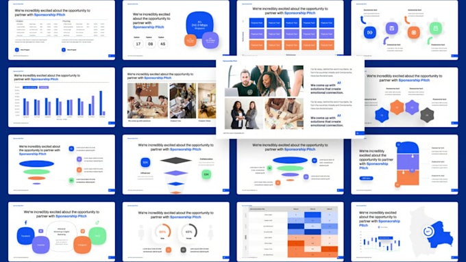create branded sponsorship deck sponsorship proposal powerpoint presentation