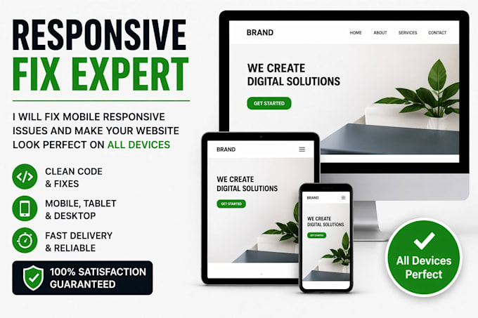 fix wordpress and mobile responsive issues on your website