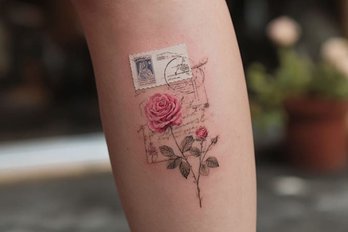 create custom and realism tattoo design