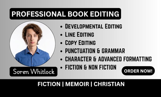 developmental editor, line edit, christian book proofreading
