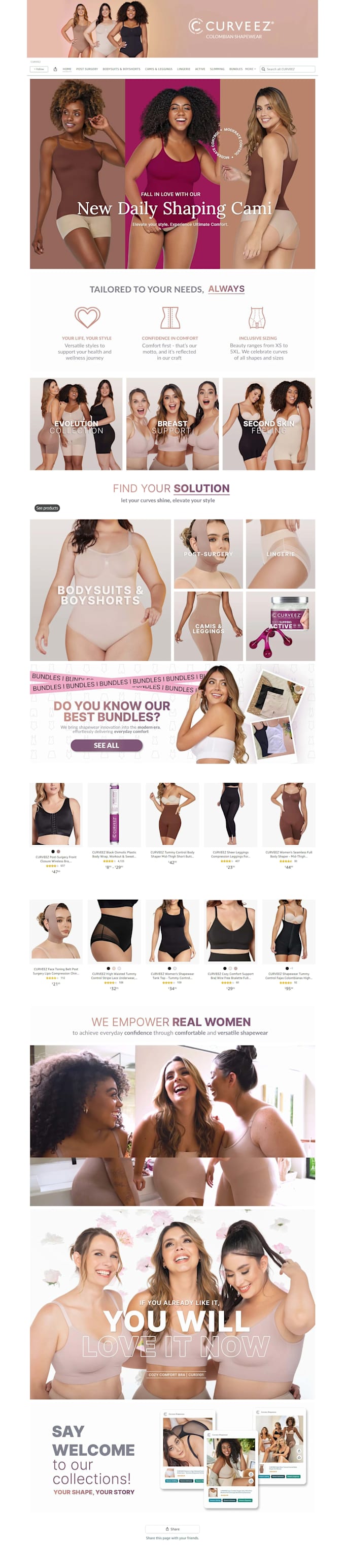 do storefront design for amazon