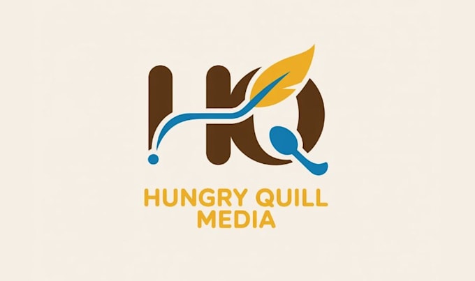 create modern media company logo design