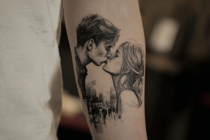 do unique customized realism tattoo design