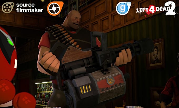 create, fix, convert 3d model to vrchat booth avatar, gmod, l4d2, mmd, sfm, tf2
