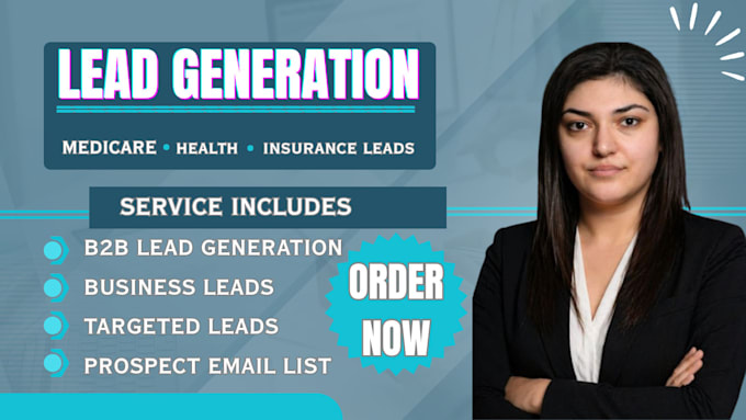 provide medicare health insurance lead generation targeted b2b leads