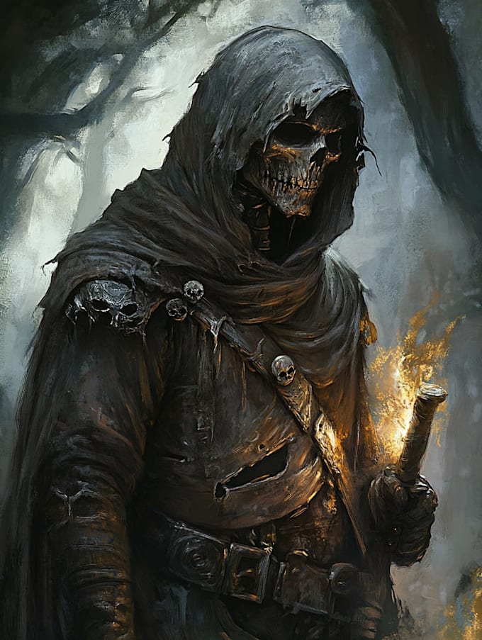 create a horror character