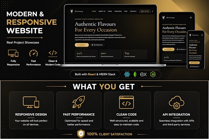 develop professional mern stack webapp