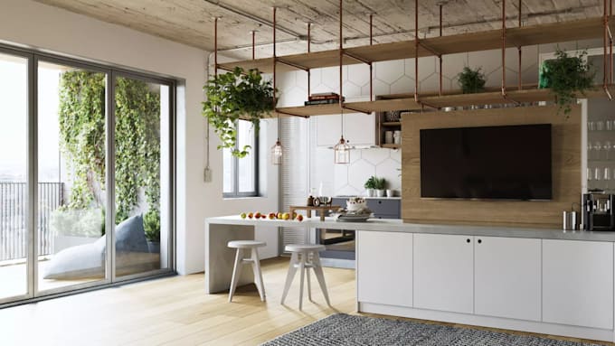 do stunning 3d interior design using homebyme