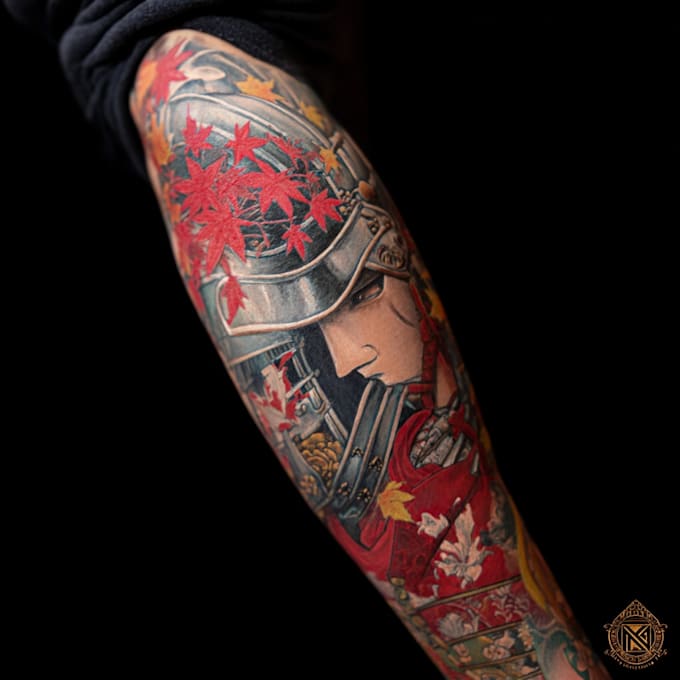 make anime tattoo design