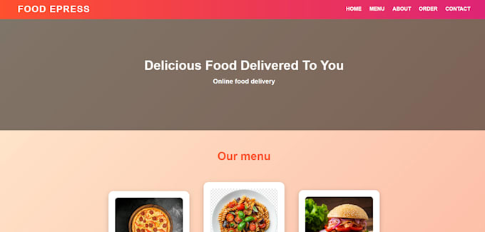 create a responsive website using HTML, CSS and java script
