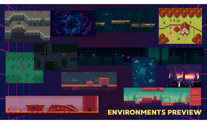 2d top down pixel tileset pixel game art pixel rpg mapbackground asset animation