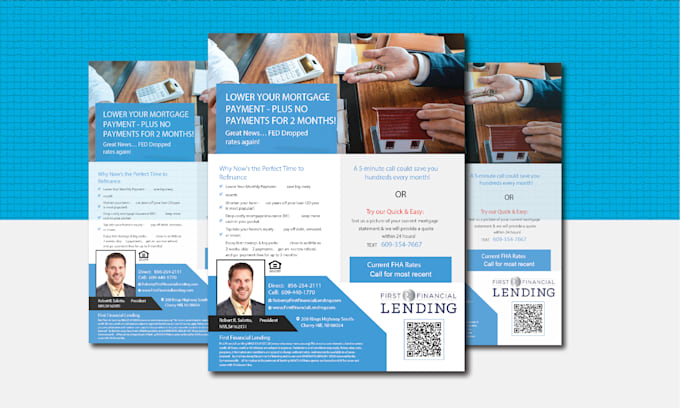 design a professional business flyer and brochure