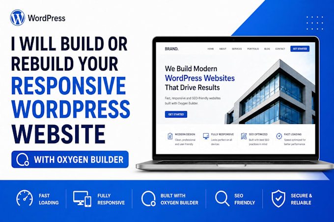 build or rebuild your responsive wordpress website with oxygen builder