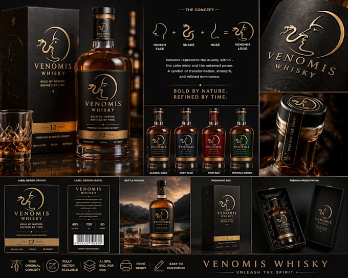 design modern luxury logo for business