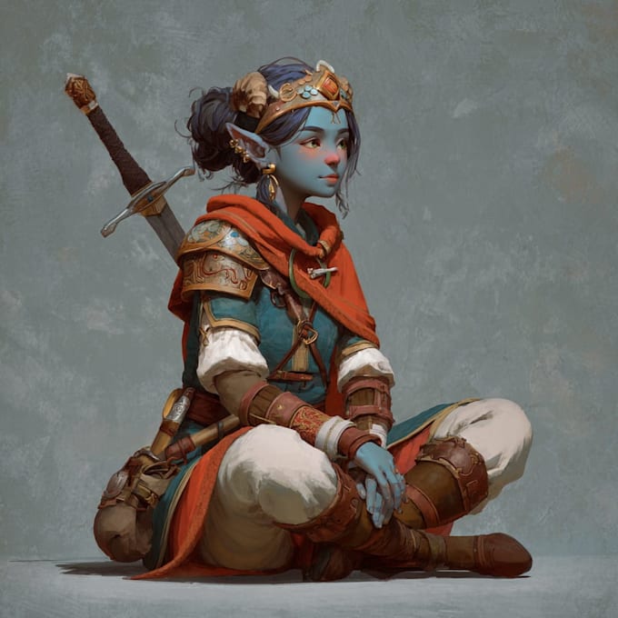 dnd character art and dnd character art