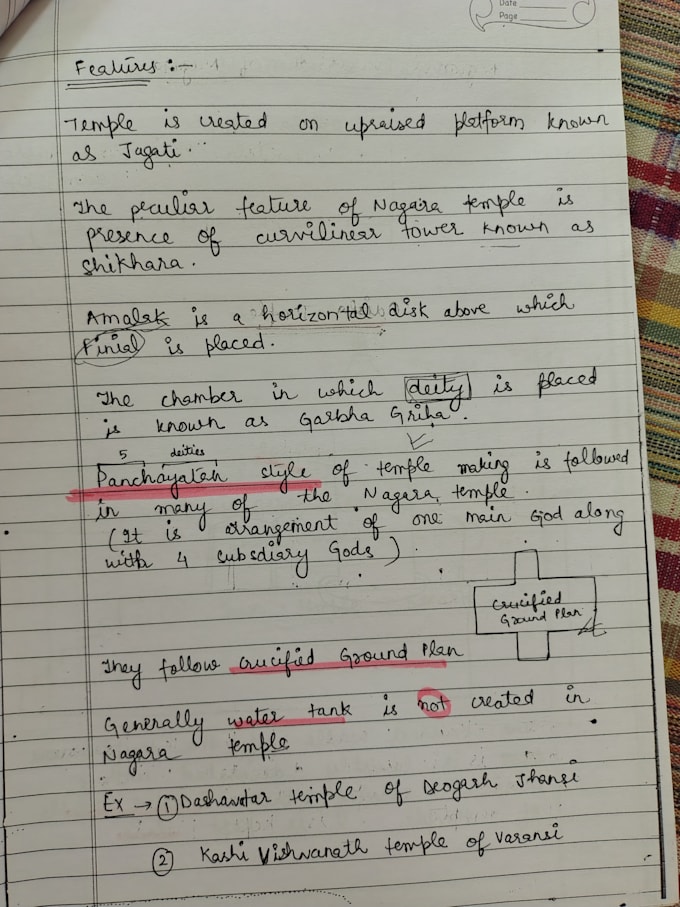 history notes writing service