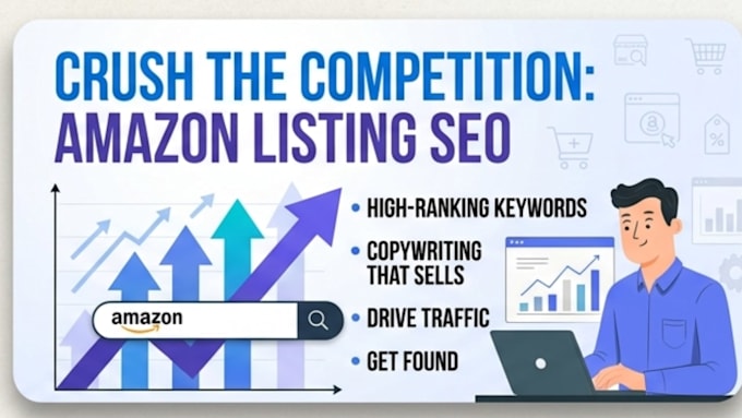 write amazon product listing description, SEO amazon listing optimization