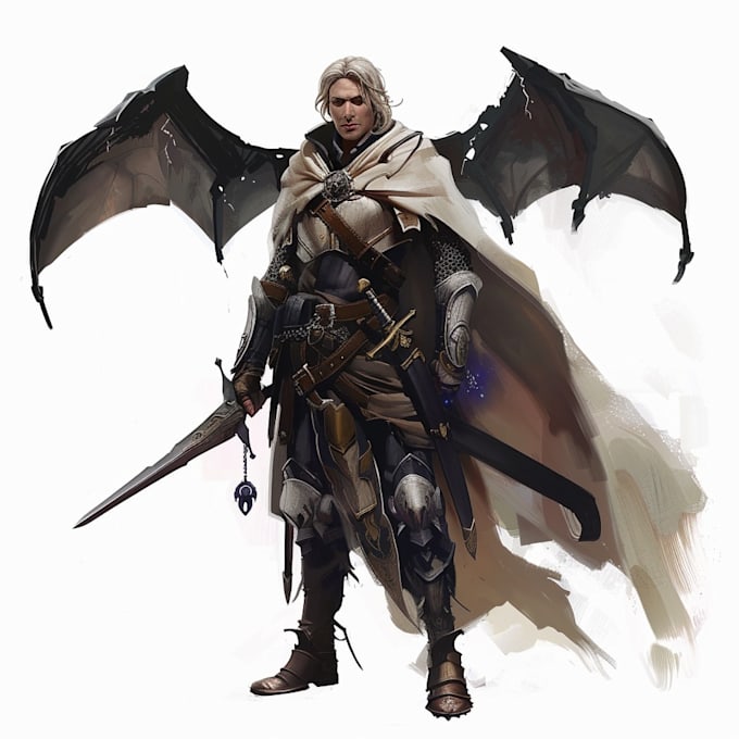 draw your oc and dnd creature illustration