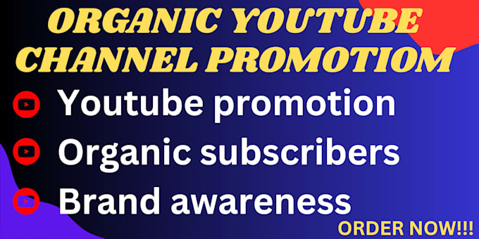 do organic youtube video promotion