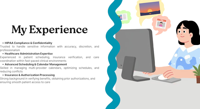 do healthcare admin tasks, patient scheduling, and data entry