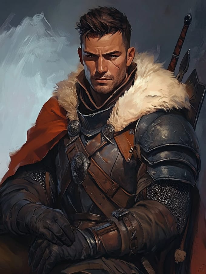 dnd character art and dnd character