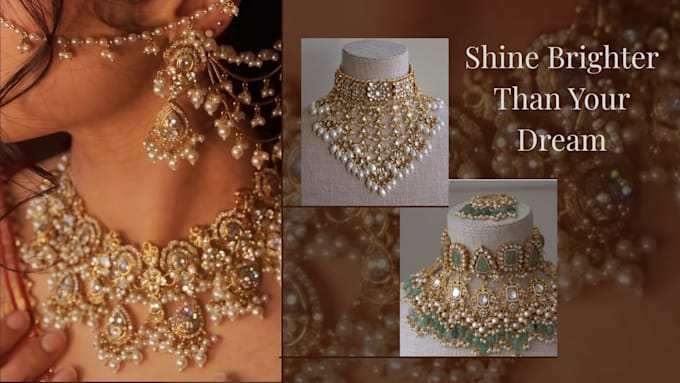 design elegant and luxury jewelry brand posts and ads