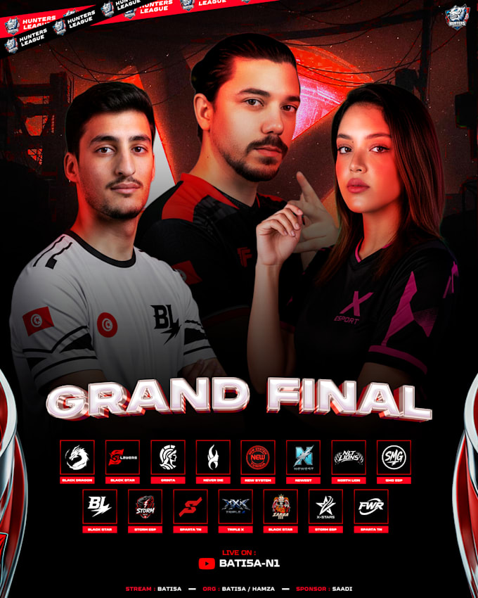 design professional esports graphics
