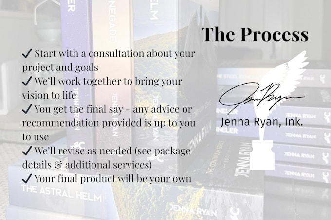ghostwrite your book, project or chapters in your voice