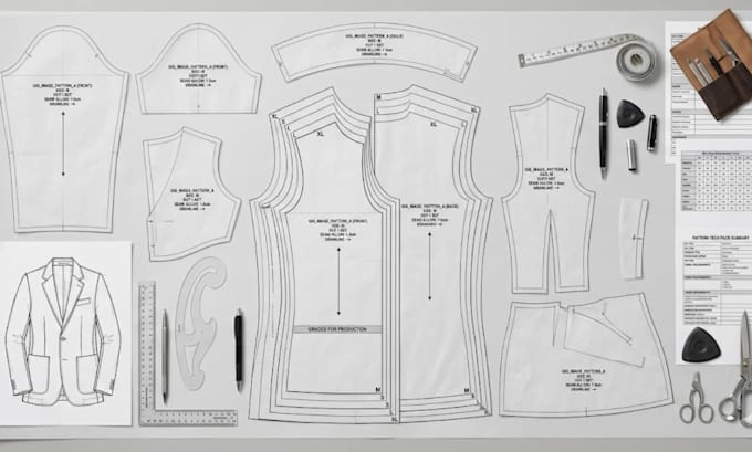 Be your expert sewing pattern maker, pdf, grading and clo3d for ...