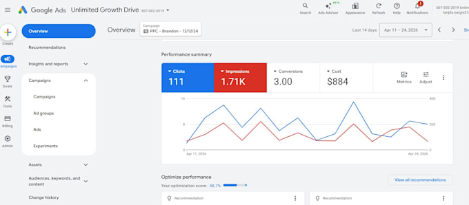 setup google ads for towing and roadside assistance service
