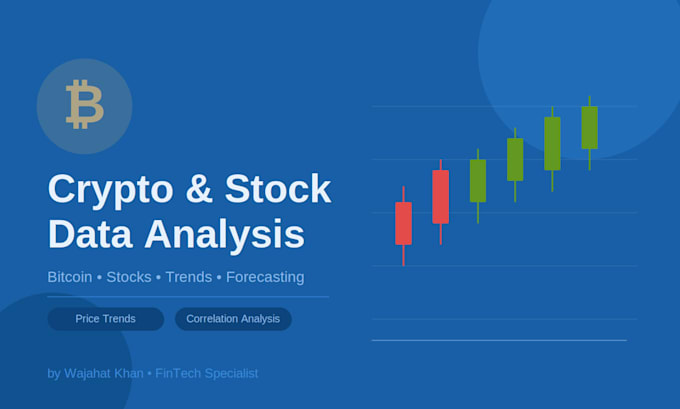 do financial data analysis and create visual reports