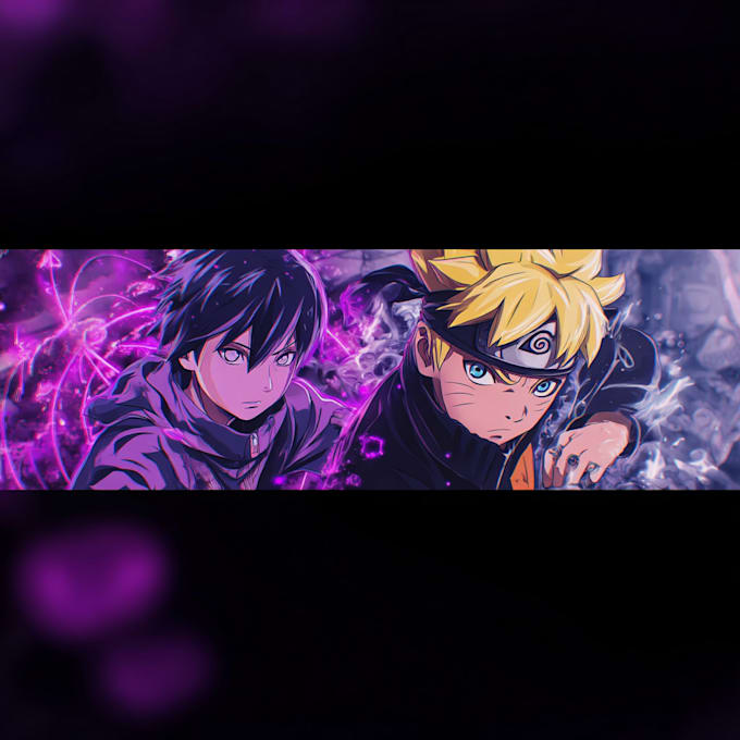 anime banner or wallpaper poster