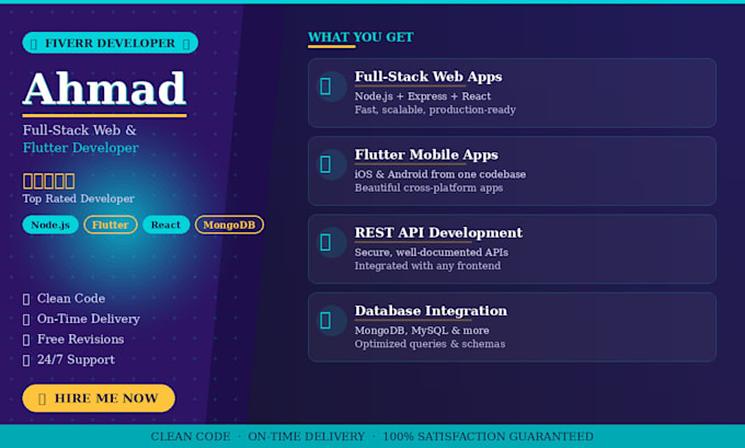 do web development for you with free trial