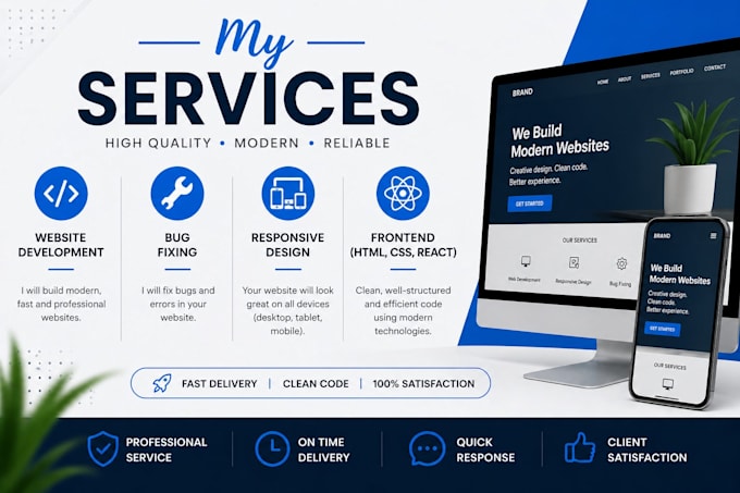 build a responsive landing page using HTML CSS javascript