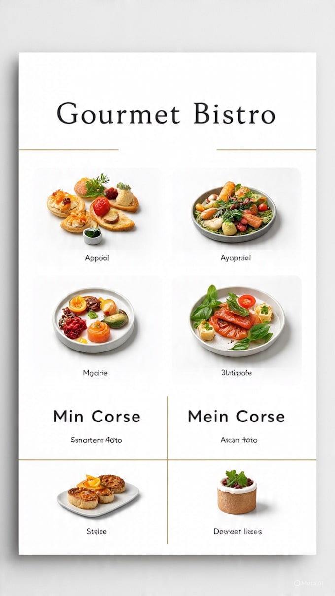 design professional restaurant menu and menu card