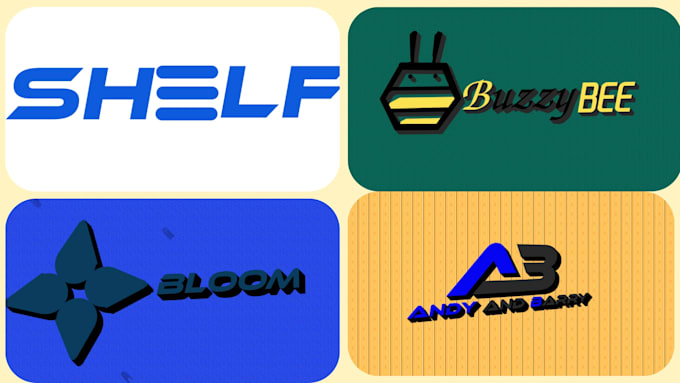 design modern logo design and branding kit for tech startups