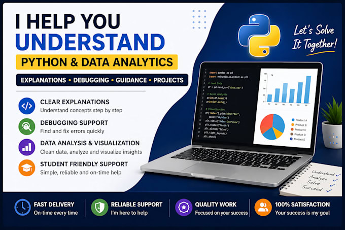 python data analytics guidance and debugging