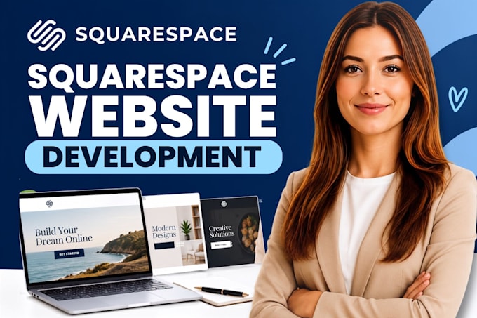 squaresapce website design, redesign squarespace, website development